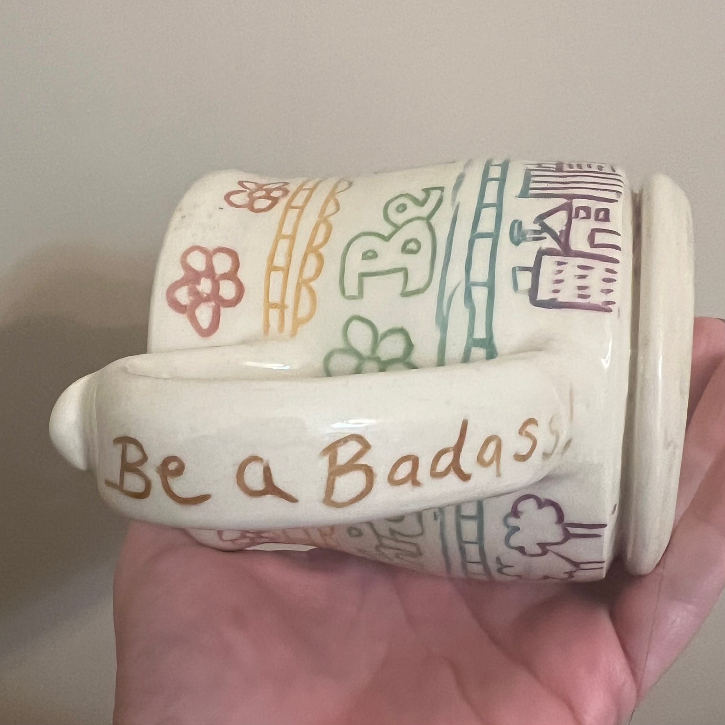 Be Kind, But... Ceramic Mug (Lavender)