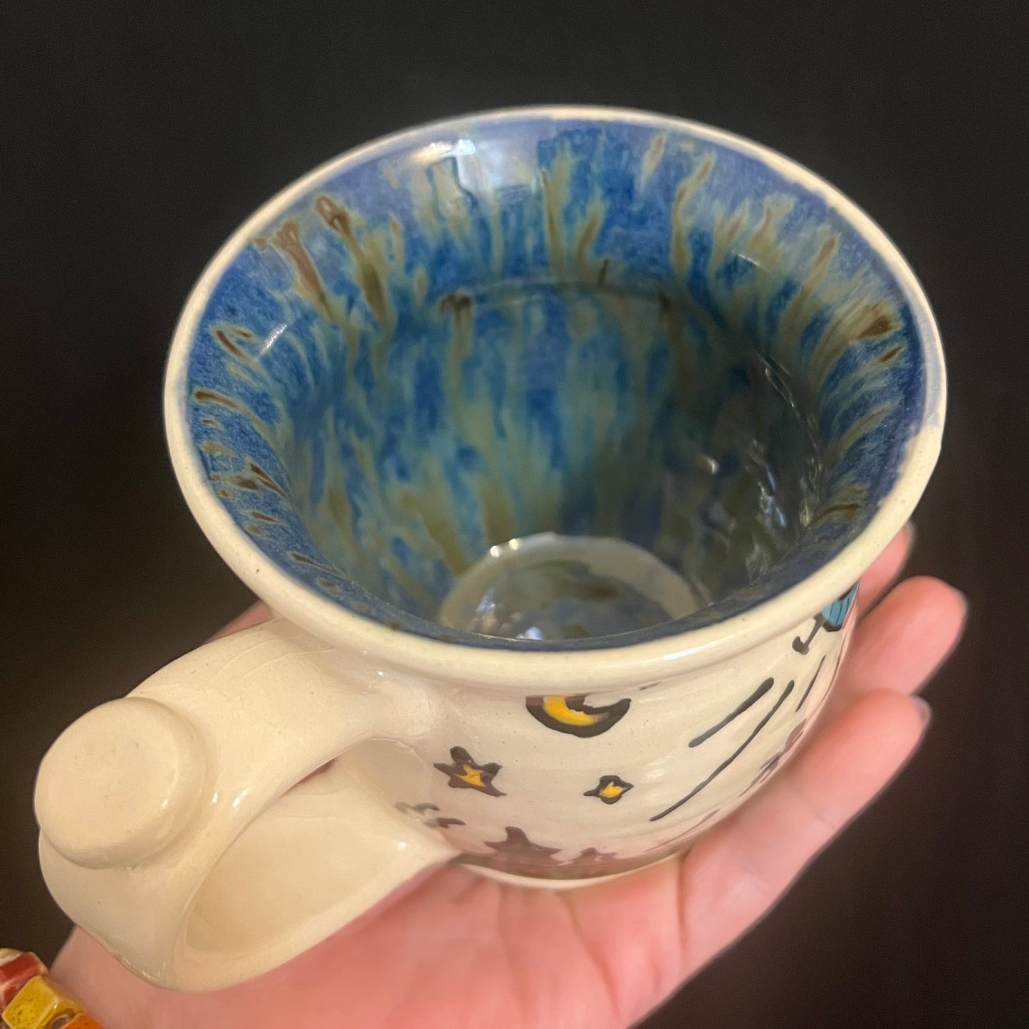 Don't Talk to Strangers Alien Abduction Mug