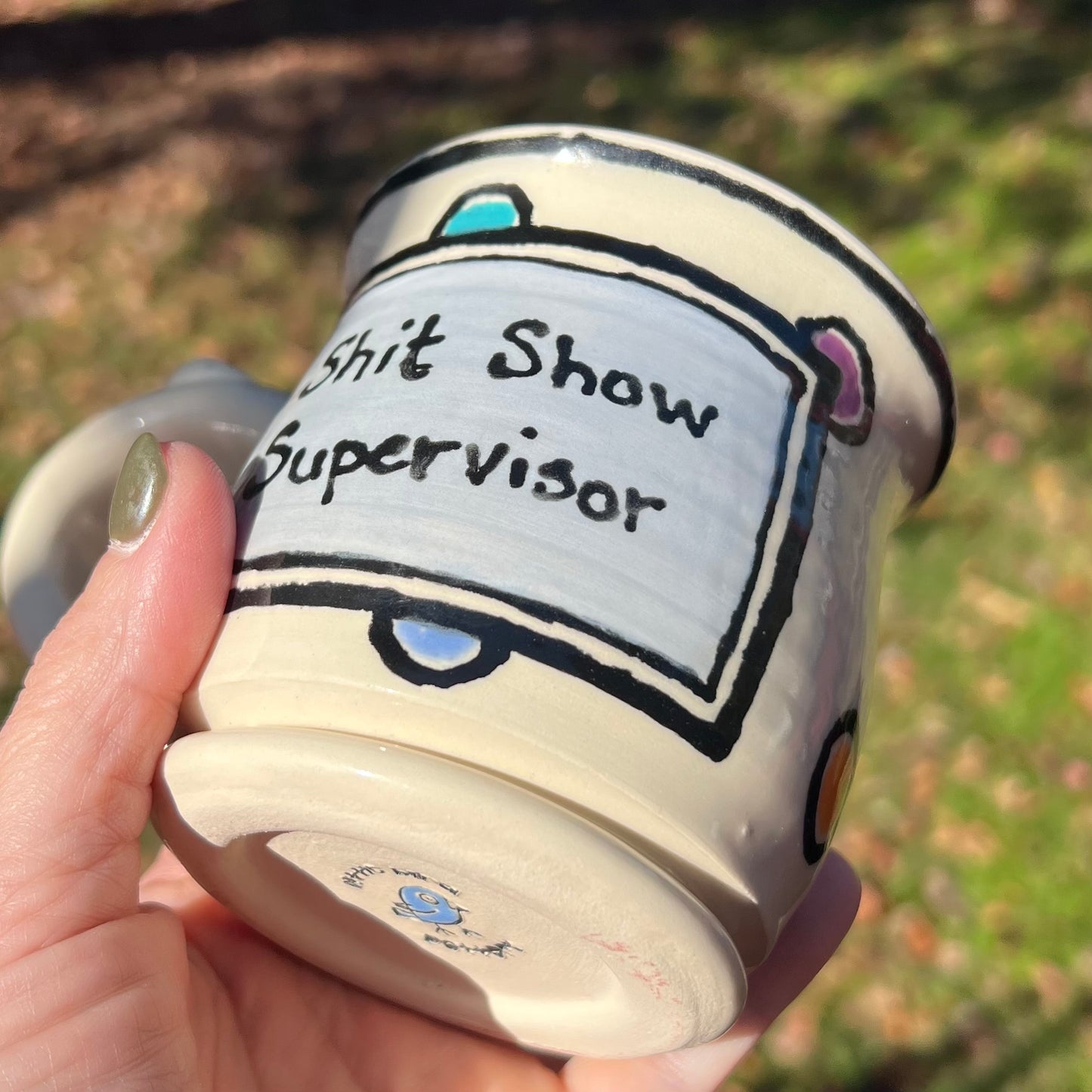 Sh!t Show Supervisor Mug (Blue)
