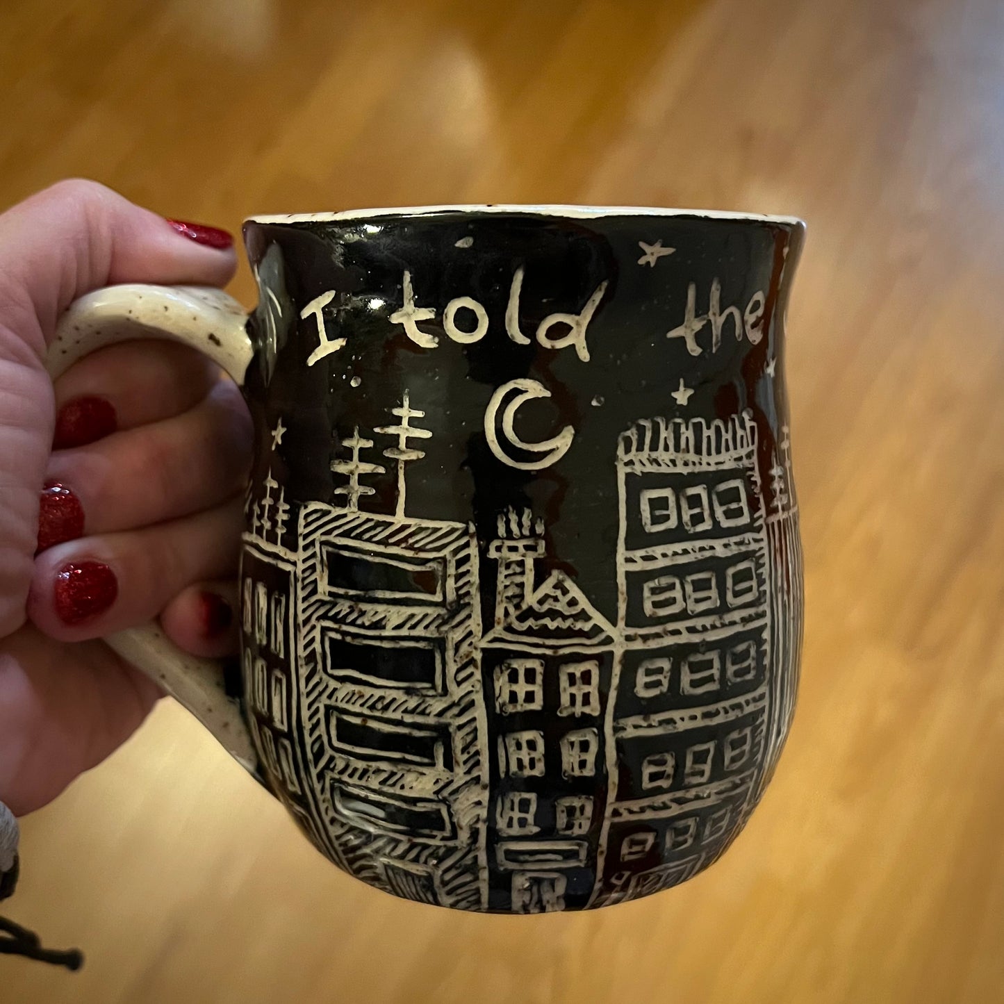 I told the Stars About You Ceramic Mug