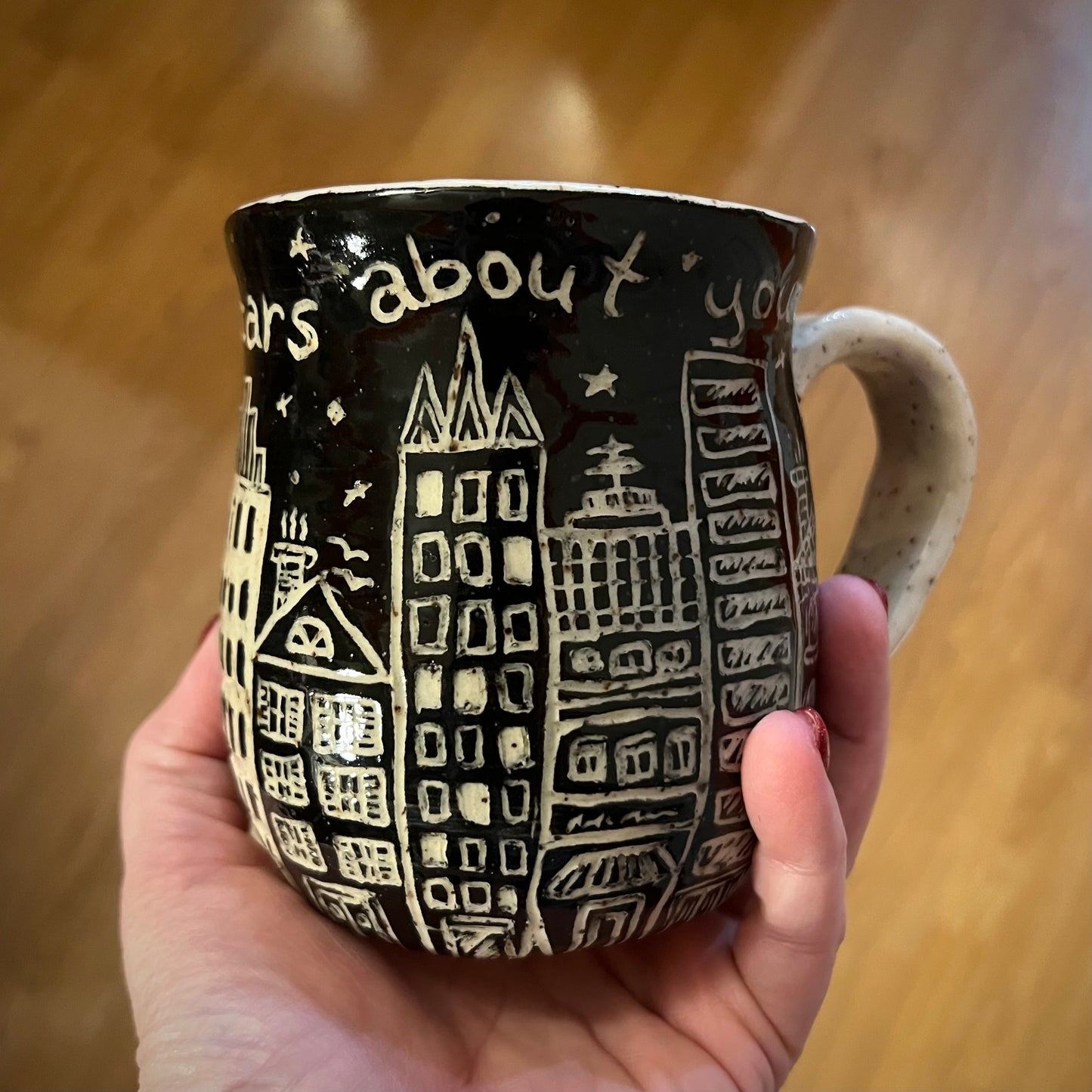 I told the Stars About You Ceramic Mug