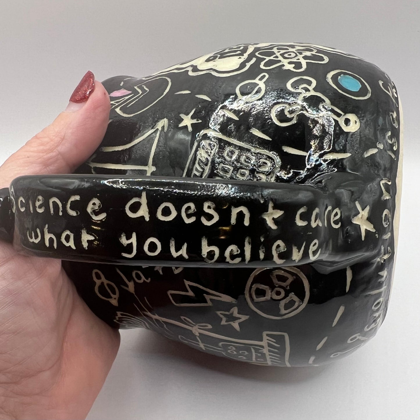 Science like Magic but Real Ceramic Mug