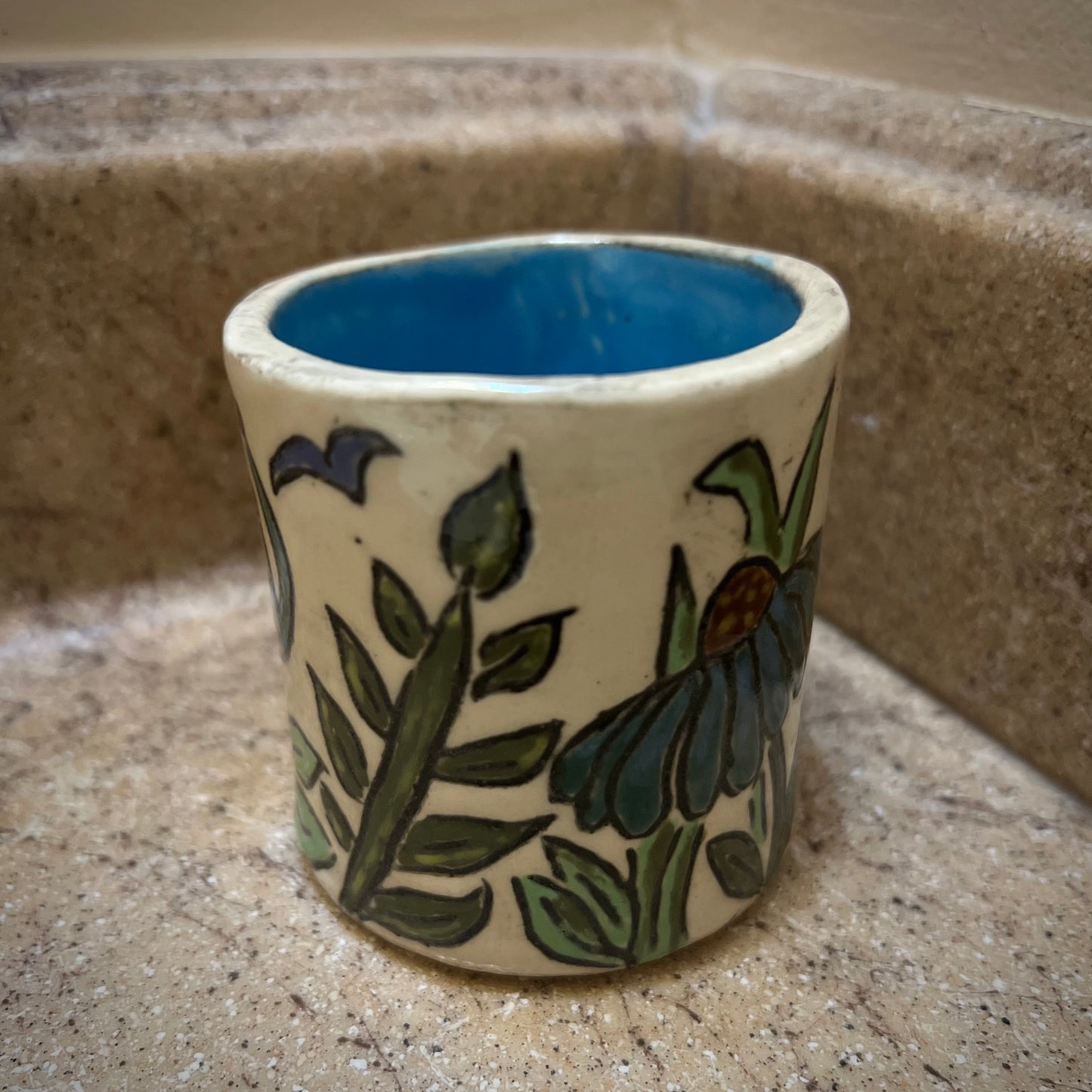 Wildflower Ceramic Tumbler