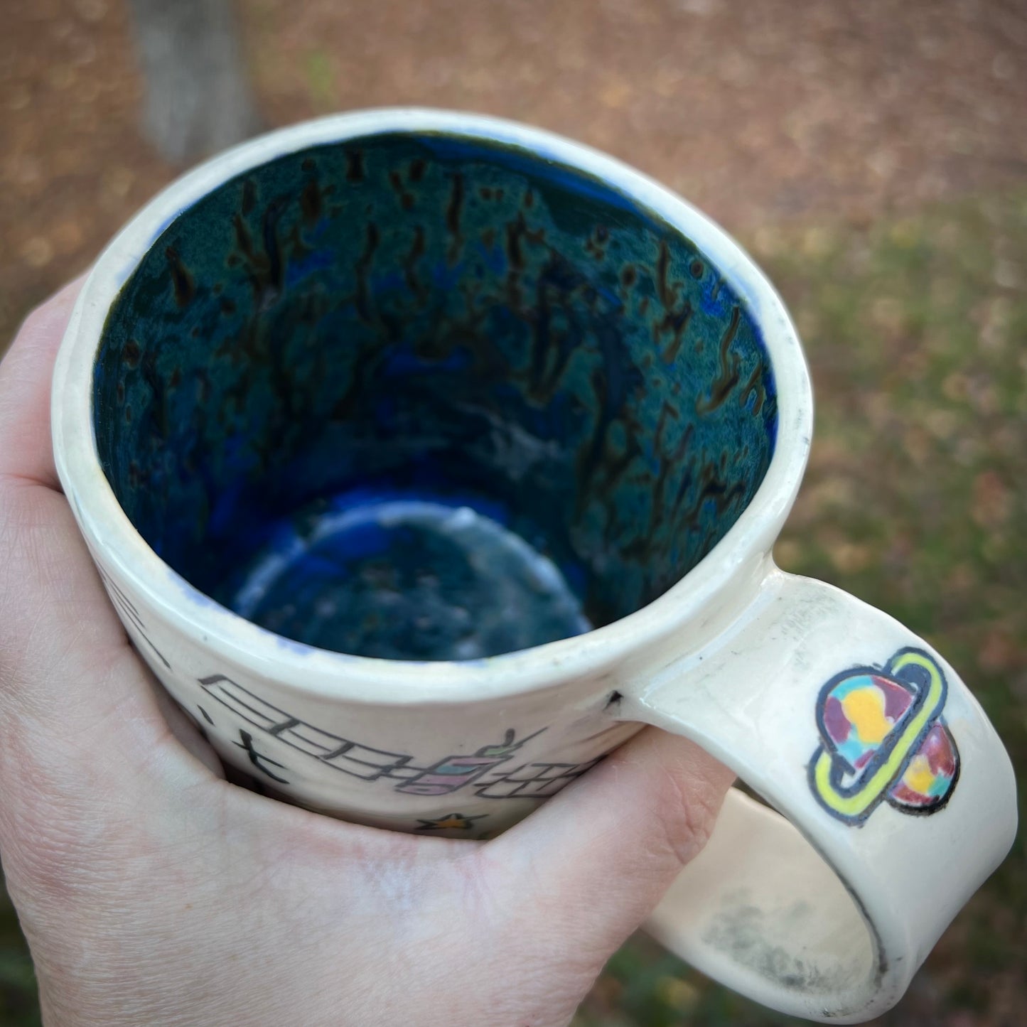 Don't Talk to Strangers Ceramic Mug