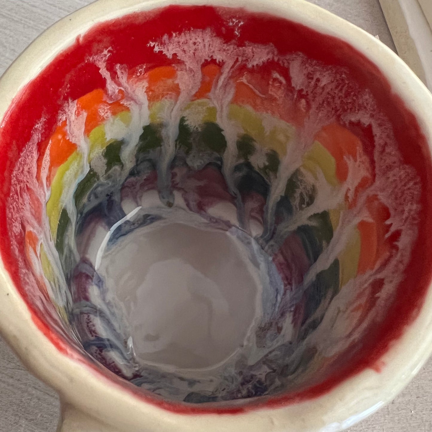 Peace of the Rainbow Ceramic Mug