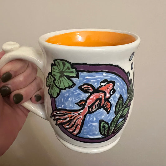 Be a Goldfish Ceramic Mug