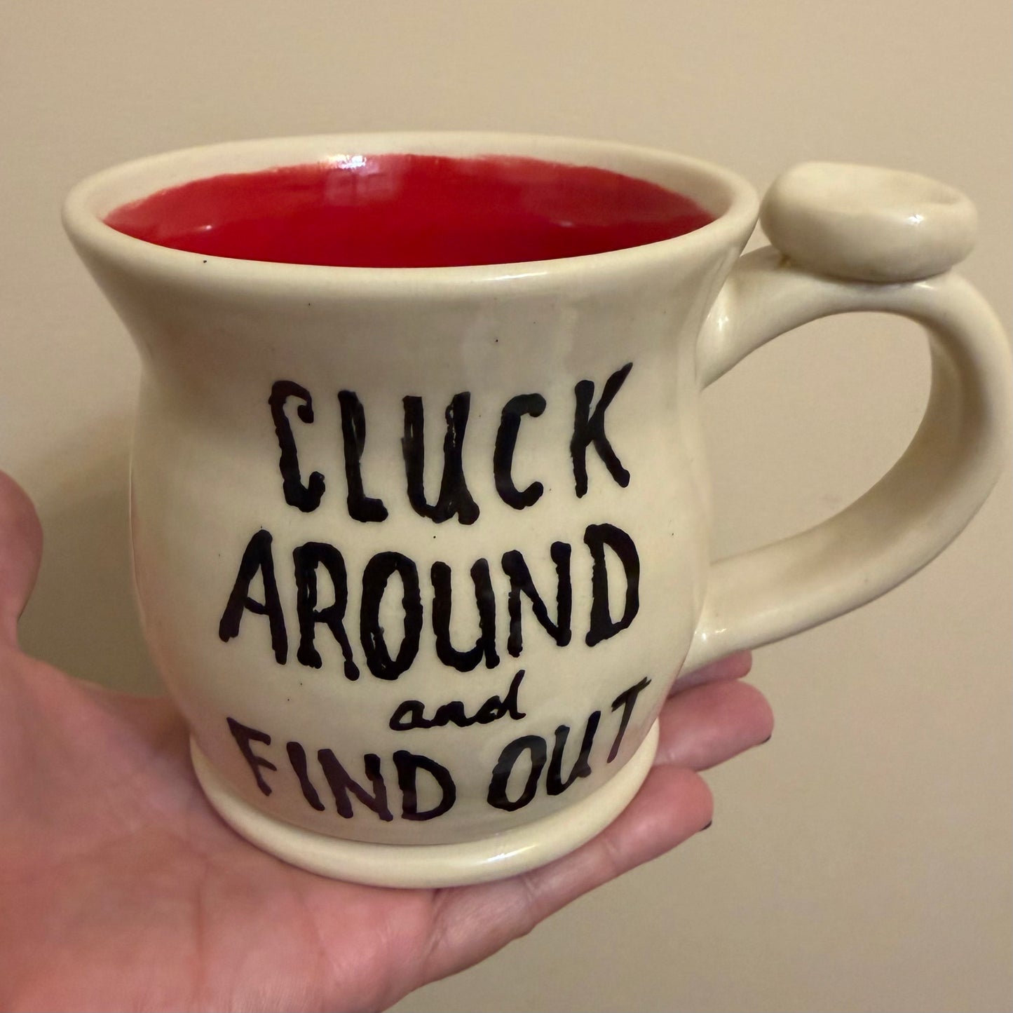 Cluck Around and Find Out Chicken Mug