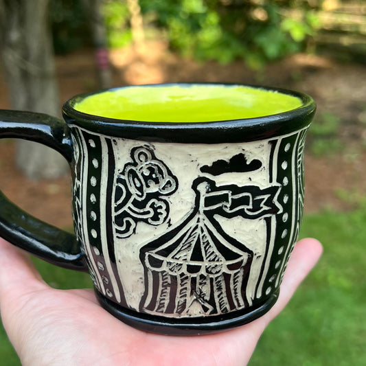 Not My Circus Ceramic Mug 2