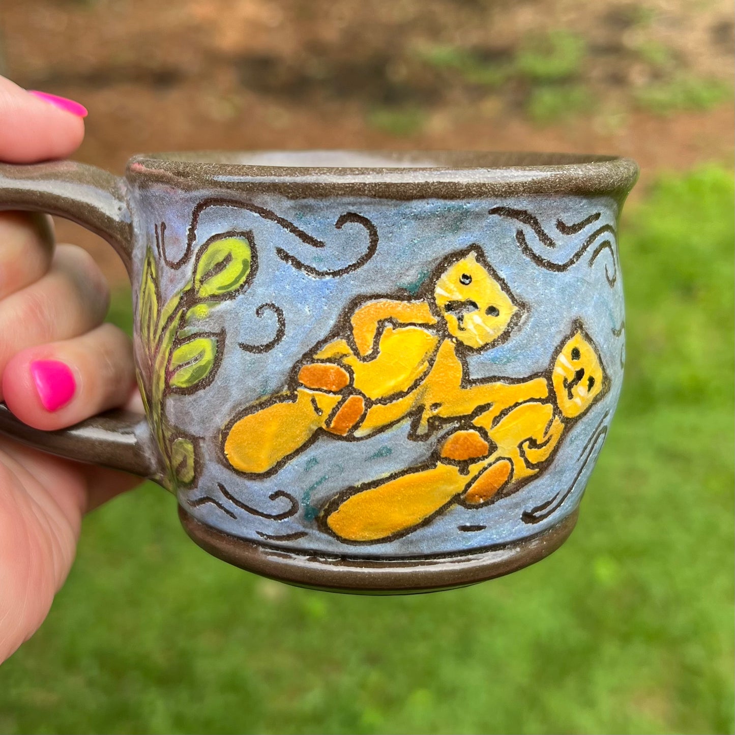 This is my Otter Cup Ceramic Mug 2