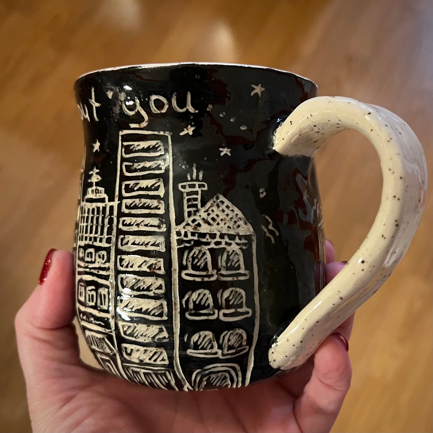 I told the Stars About You Ceramic Mug