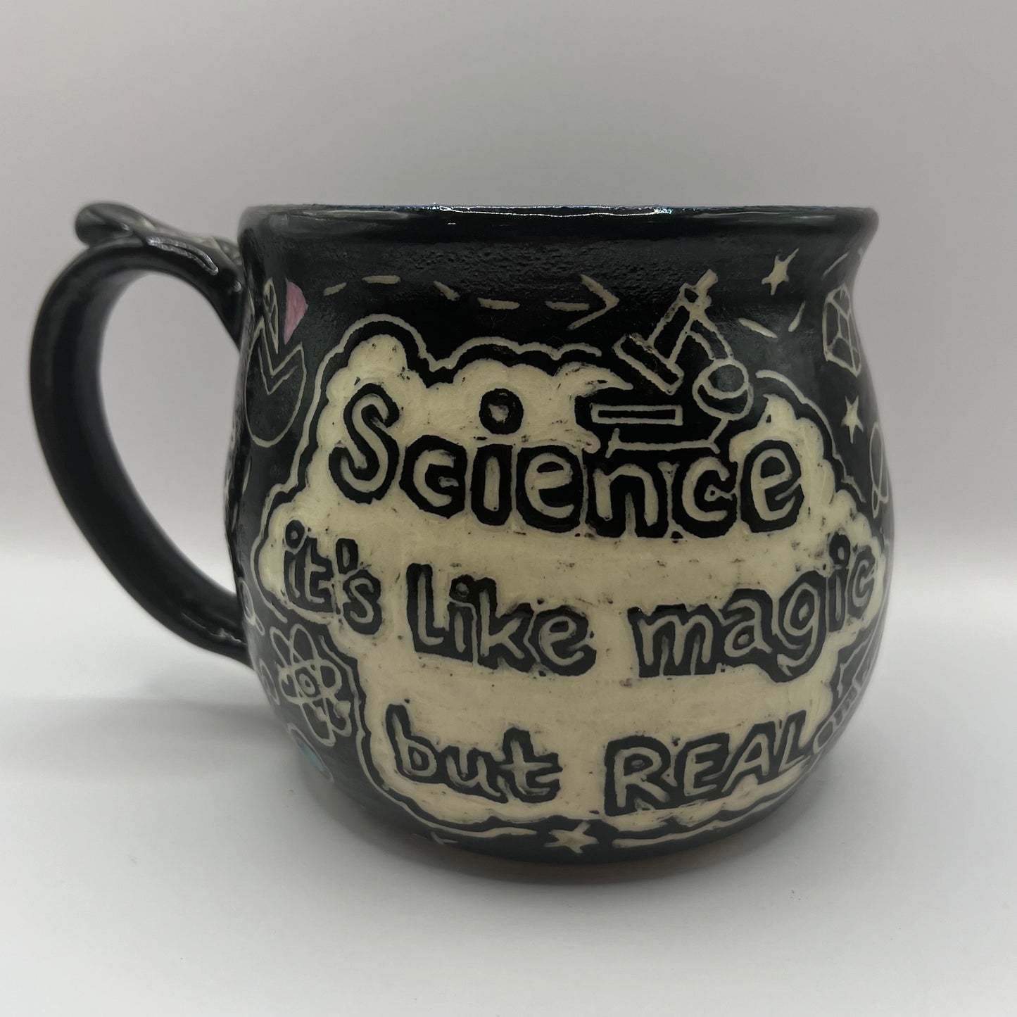 Science like Magic but Real Ceramic Mug