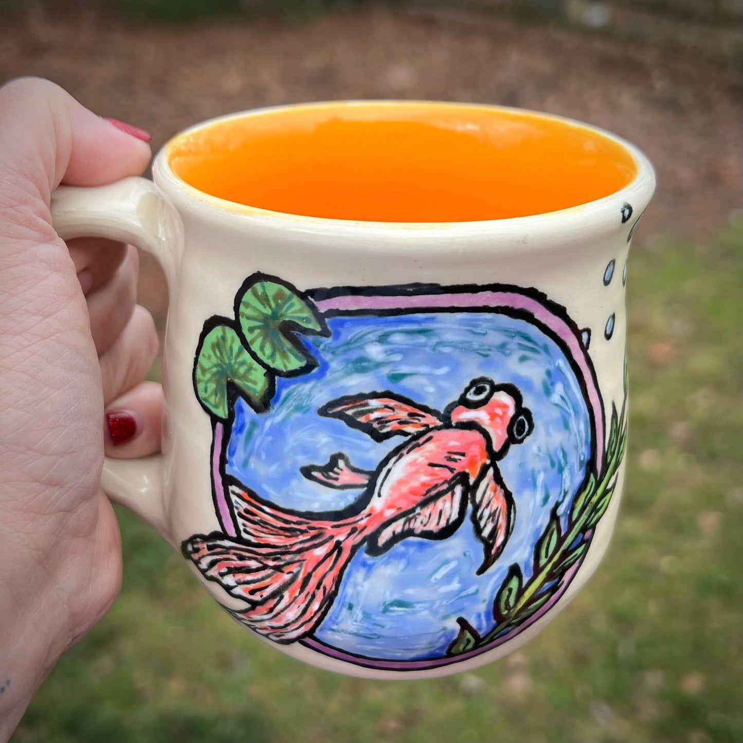 Be a Goldfish Ceramic Mug