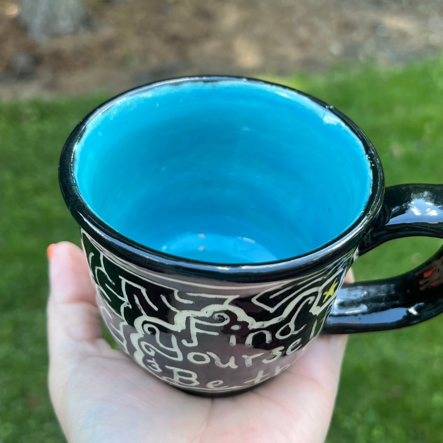 Find Yourself and Be That Ceramic Mug