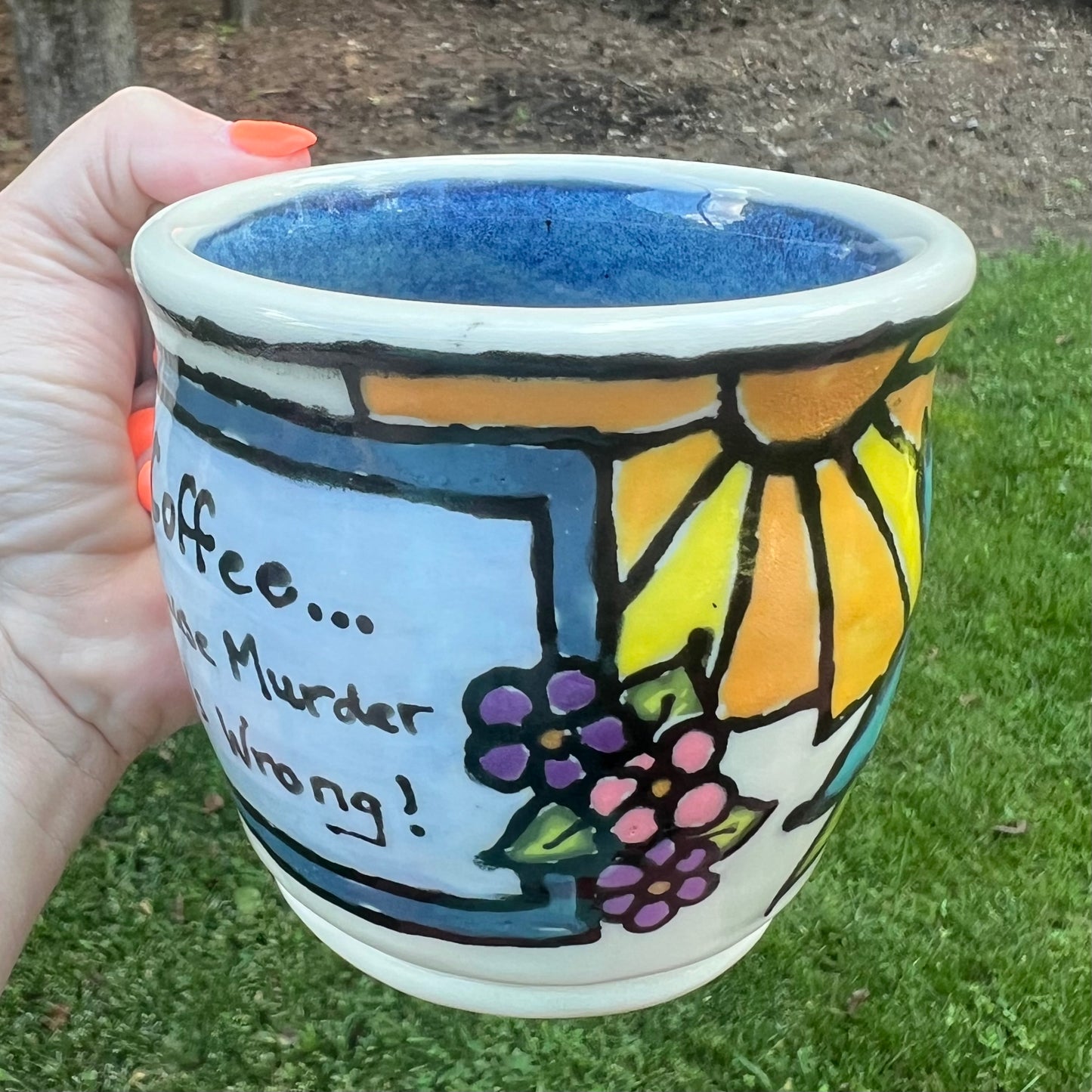 SPECIAL ORDER (Gigi): Coffee $ Dragonfly Ceramic Mug