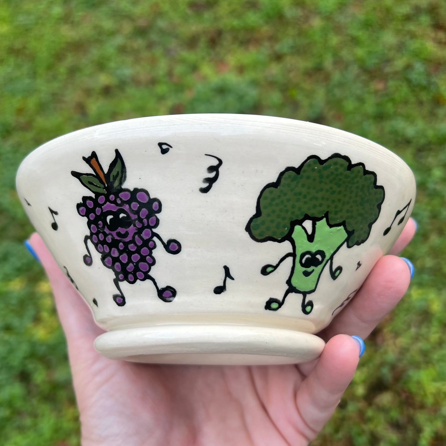 Dancing Veggies Weed Bowl