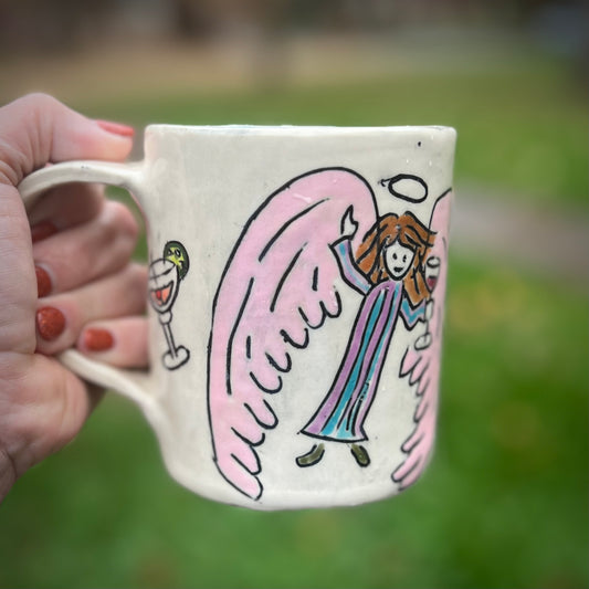 My Guardian Angels Drinks Ceramic Mug