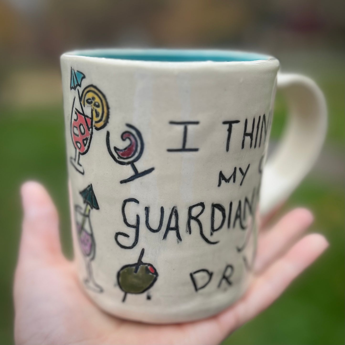 My Guardian Angels Drinks Ceramic Mug