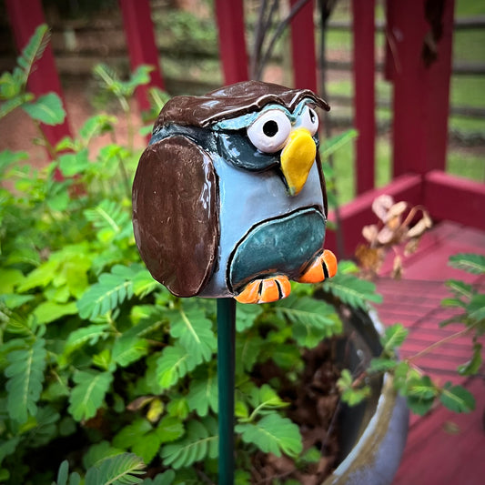 Oscar the Owl Ceramic Plant Friend
